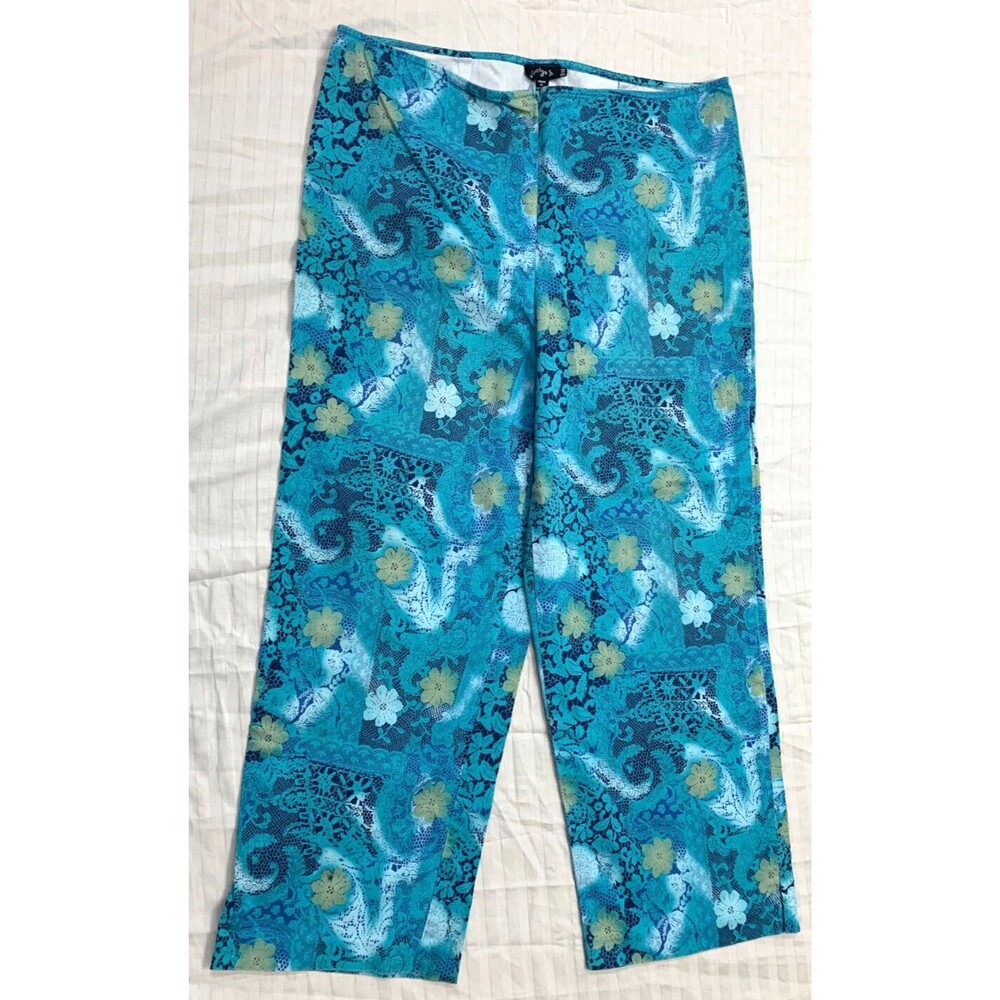 JACLYN B. WOMENS CAPRIS PANTS SIZE 13/14